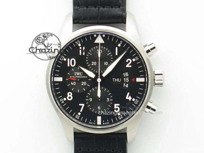 MIROTIME 1218 Durable Portofino 37mm RG V7F 1:1 Best Edition Gray Dial Diamonds Bezel on Black Leather Strap A 7089